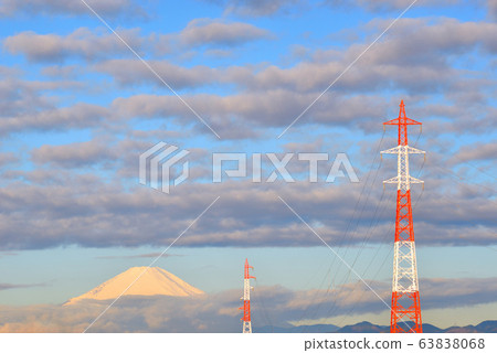 Cloud over Mt. Fuji 63838068