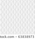 The abstract geometric seamless pattern with cubes. 63838973