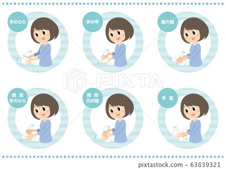 Women's hand washing set 63839321