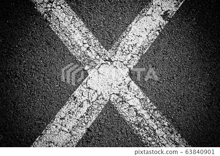 Lines on asphalt Lines on asphalt 63840901