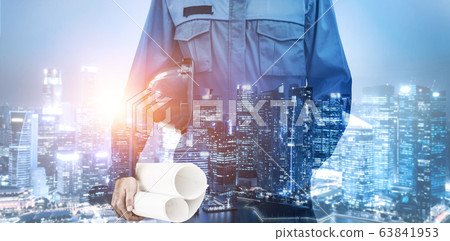 Future building construction engineering project. Future building construction engineering project. 63841953