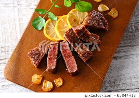 Japanese black beef fillet steak Japanese black beef fillet steak 63844418