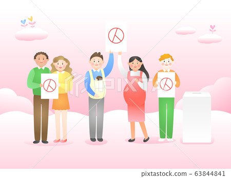 Voting and Election concept flat design... - Stock Illustration ...