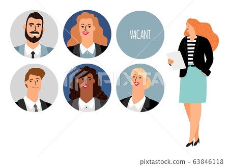 HR management concept 63846118