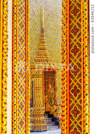 Wat Ratchabophit is landmark in Thailand Wat Ratchabophit is landmark in Thailand 63846152