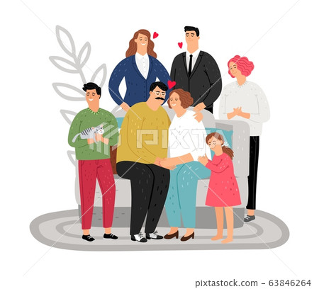 Adoptive parents concept 63846264