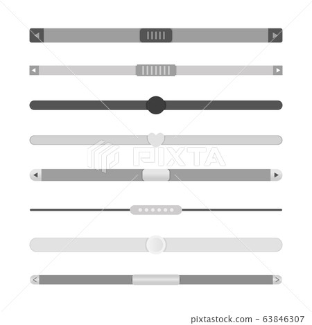 Website scrollbars set 63846307