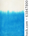 Blue dyed paper 63847800