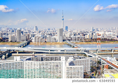 Tokyo cityscape 63849593