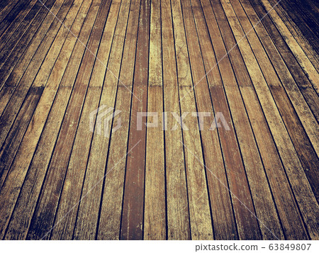 Background-material-parts-wood deck-wood grain 63849807