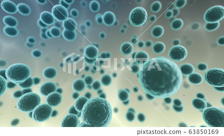 Virus bio influenza SARS coronavirus disease bacteria cells medical 3D illustration Virus bio influenza SARS coronavirus disease bacteria cells medical 3D illustration 63850169
