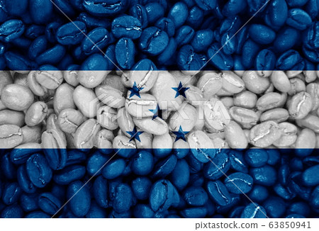 coffee with the country flag background 63850941