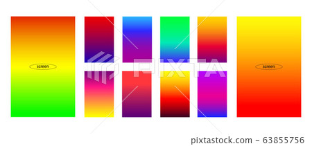 Colorful gradient background design 63855756