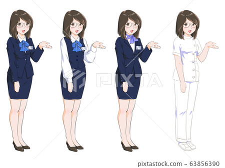 OL職業女性 63856390