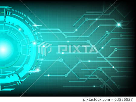 Technology ring and line Technology ring and line 63856827