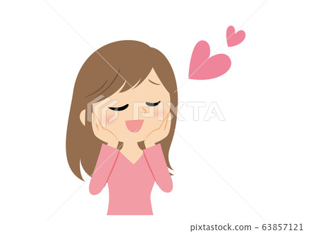 Facial expression of a woman - Stock Illustration [63857121] - PIXTA