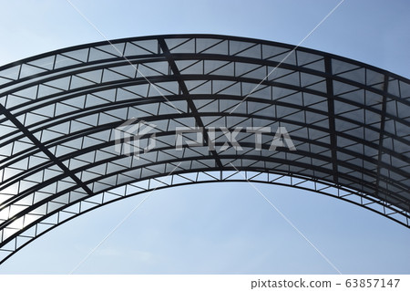 Abstract high-tech architecture background photo, Abstract high-tech architecture background photo, 63857147