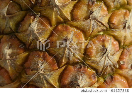 Texture of pineapple skin 63857288