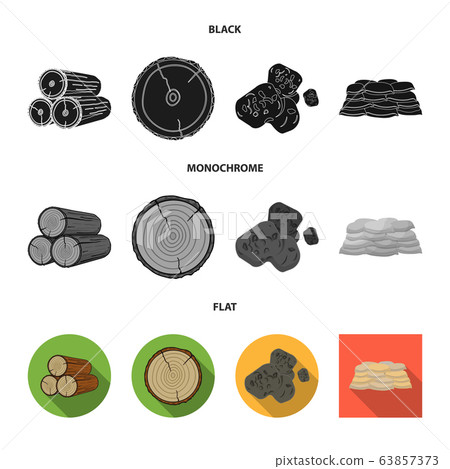 Isolated object of material and cement symbol.... - Stock Illustration ...