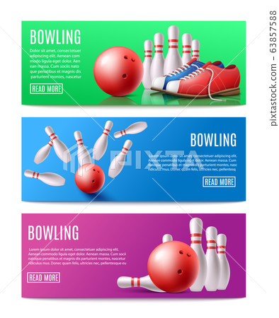 realistic bowling set
