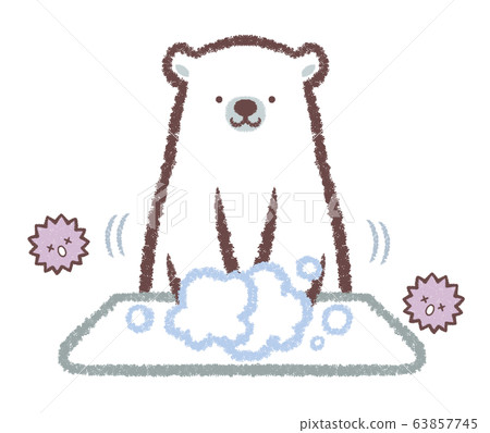 Hand wash polar bear size and fungus 63857745