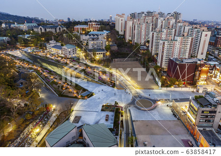Sinchon scenery Sinchon scenery 63858417