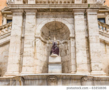 Roman goddess fountain-Italy Roman goddess fountain-Italy 63858696
