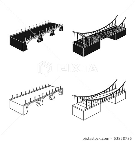 Vector illustration of connection and design symbol. Set of connection and side vector icon for stock. Vector illustration of connection and design symbol. Set of connection and side vector icon for stock. 63858786