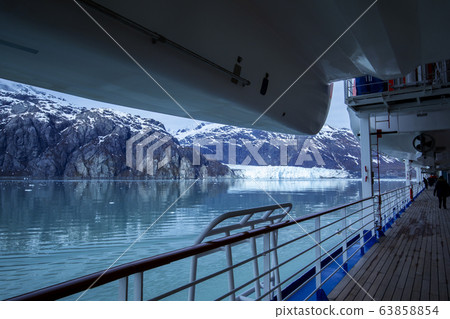 裕賓，荒塚，福川克魯斯，阿拉斯加，冰川，克魯斯，阿拉斯加，冰川。 63858854