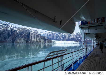 裕賓，荒塚，福川克魯斯，阿拉斯加，冰川，克魯斯，阿拉斯加，冰川。 63858855