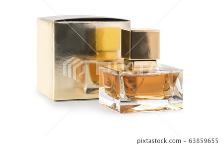 Perfume bottle isolated on white 63859655