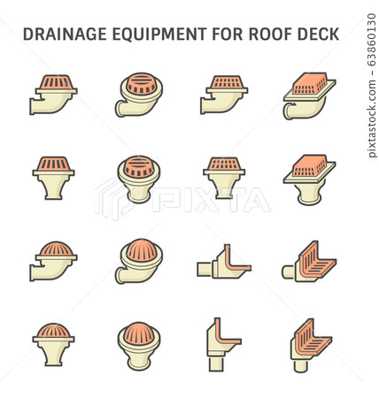 Vector icon design of floor drain and drainage Vector icon design of floor drain and drainage 63860130