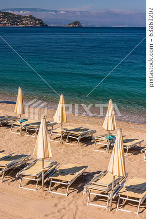 Coastline of Noli, Italy 63861202
