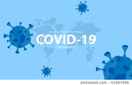 Coronavirus or Corona virus concept. covid-19 Coronavirus or Corona virus concept. covid-19 63867898