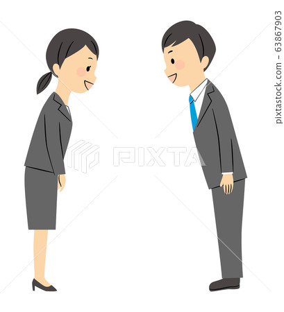 business manner - Stock Illustration [63867903] - PIXTA