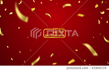 Red curtain background. Grand opening event - Stock Illustration [63868134]  - PIXTA