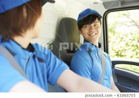 男性卡車司機聊天 63868705