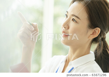 Business, woman, office worker 63871296