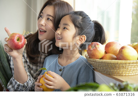 家庭，女人，女兒 63871316