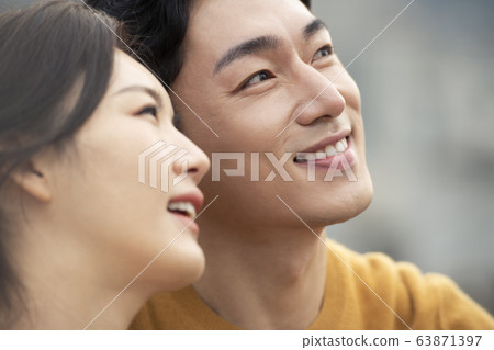 Family, man and woman, newlyweds Family, man and woman, newlyweds 63871397