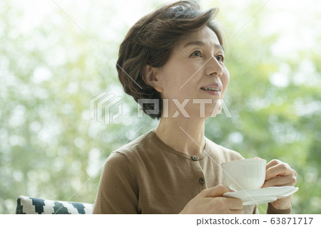 生活方式，女人，祖母 63871717