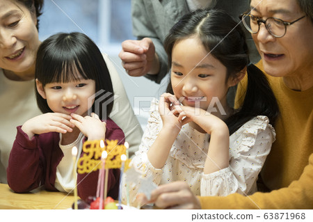 家庭，男人和女人，週年紀念日 63871968