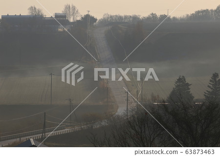 北海道大空町清晨山風光 63873463