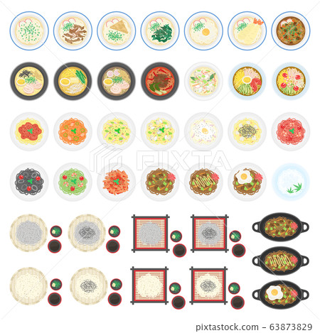 插圖集的麵條 插圖集的麵條 63873829