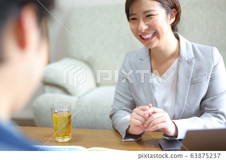 Sales image of home visit Sales image of home visit 63875237