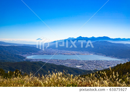 [Nagano] View from the top of Mt. 63875927