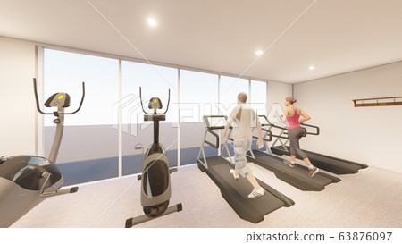 健身館還有人圖32 63876097