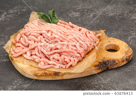 Raw pork minced meat for cooking Raw pork minced meat for cooking 63876413