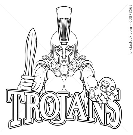 Spartan Trojan Gladiator Gamer Warrior Woman 63878565