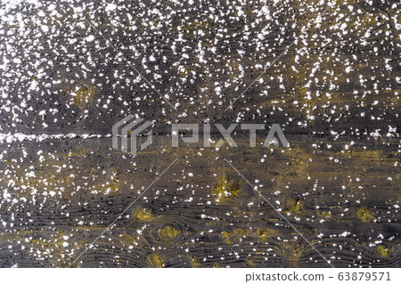 frozen wooden board cover with snow flak and ice frozen wooden board cover with snow flak and ice 63879571